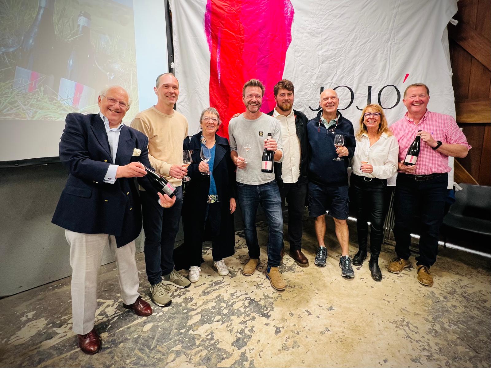 Five Masters of Wine at JoJo's Vineyard